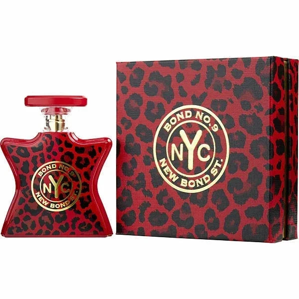 Bond No. 9 New York Street unisex 3.4oz EDP perfume bottle with clear glass and sleek design, authentic fragrance by Blushimmer