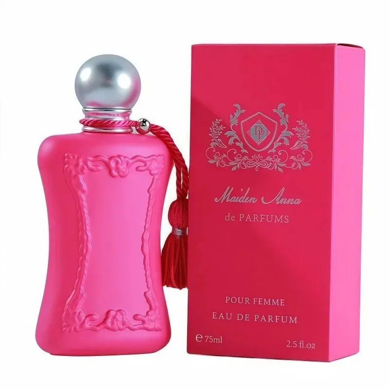 Blushimmer 75ML women's floral parfum and body spray featuring lasting fragrance and high-quality pheromone Eau de Toilette.