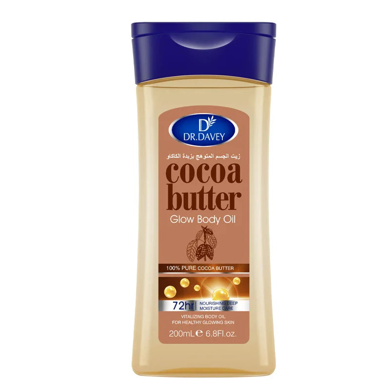 Cocoa Butter Body Oil Cocoa Butter Glow Body Oil Body Oil Skin Care Essential Oil,Suitable for all skin types,VITALIZING BODY OI