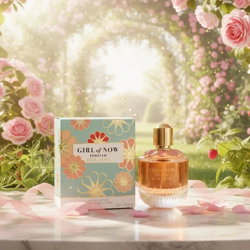 Blushimmer 90ml women’s perfume with long-lasting sweet, fresh floral and fruity scent, elegant and soft for daily wear