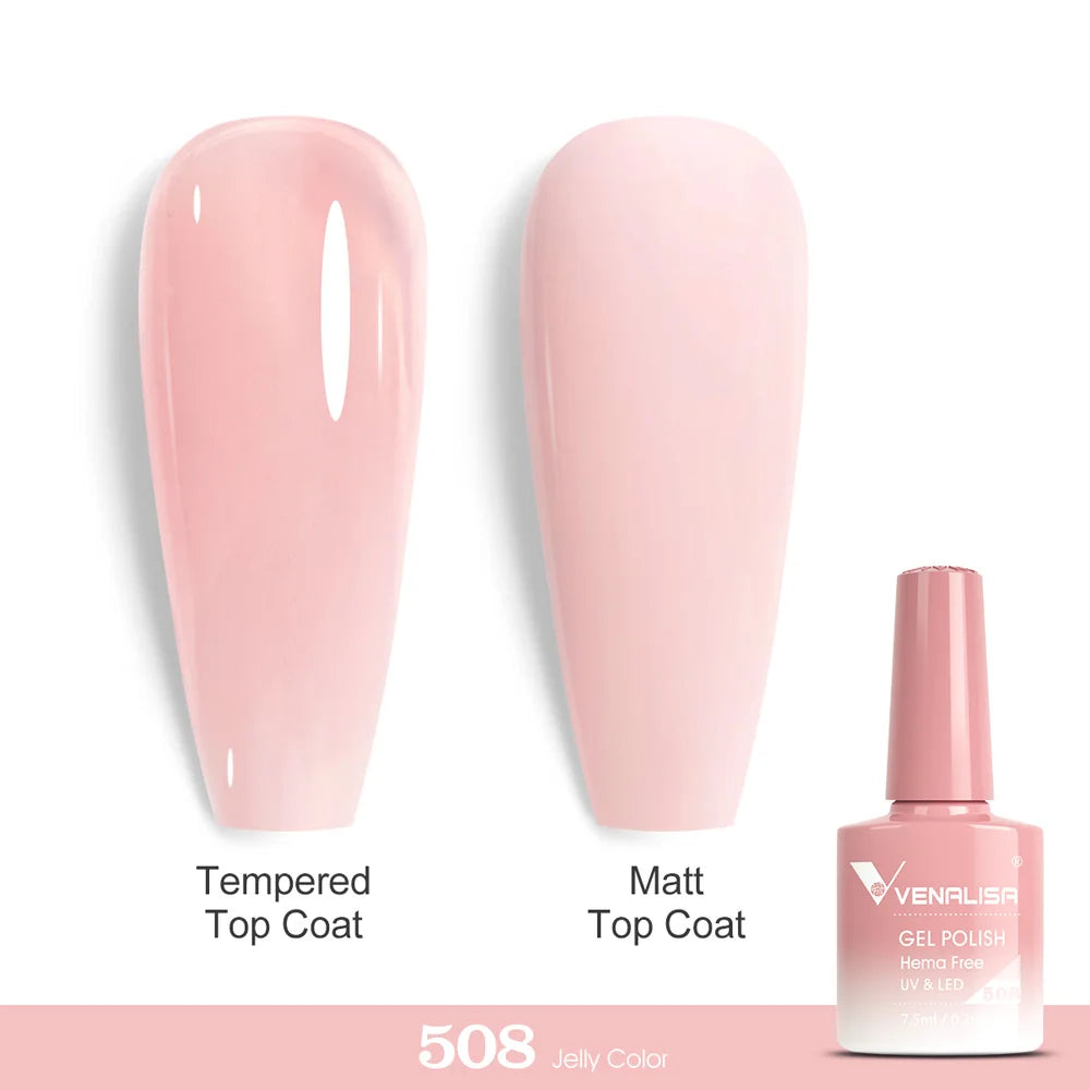 Bright neon pink gel nail polish by Blushimmer, showing a glossy, vibrant finish ideal for summer nail art with UV and LED light compatibility.