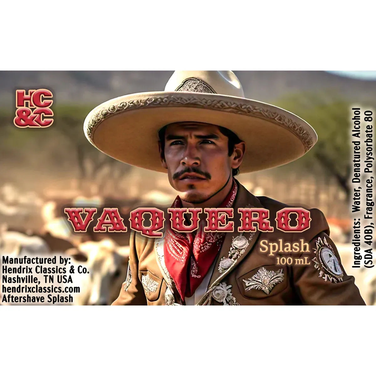 HC&C Vaquero Shaving Collection by Pasteur Pharmacy includes shaving cream, brush, and razor in a stylish kit.