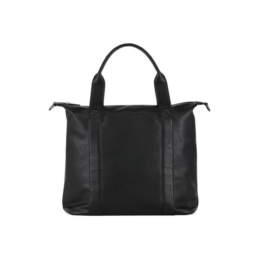 Black Bugatti Collections Palermo Tote Bag with sturdy handles and spacious interior, perfect for everyday use.