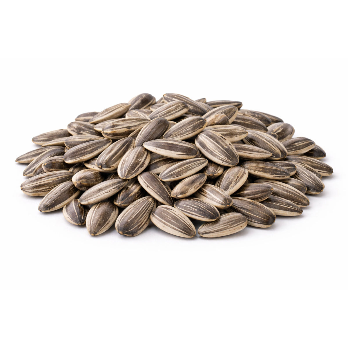 Raw sunflower seeds in shell from Candy In Bulk, displayed in a bulk snack bag, ideal for healthy nut snack options.