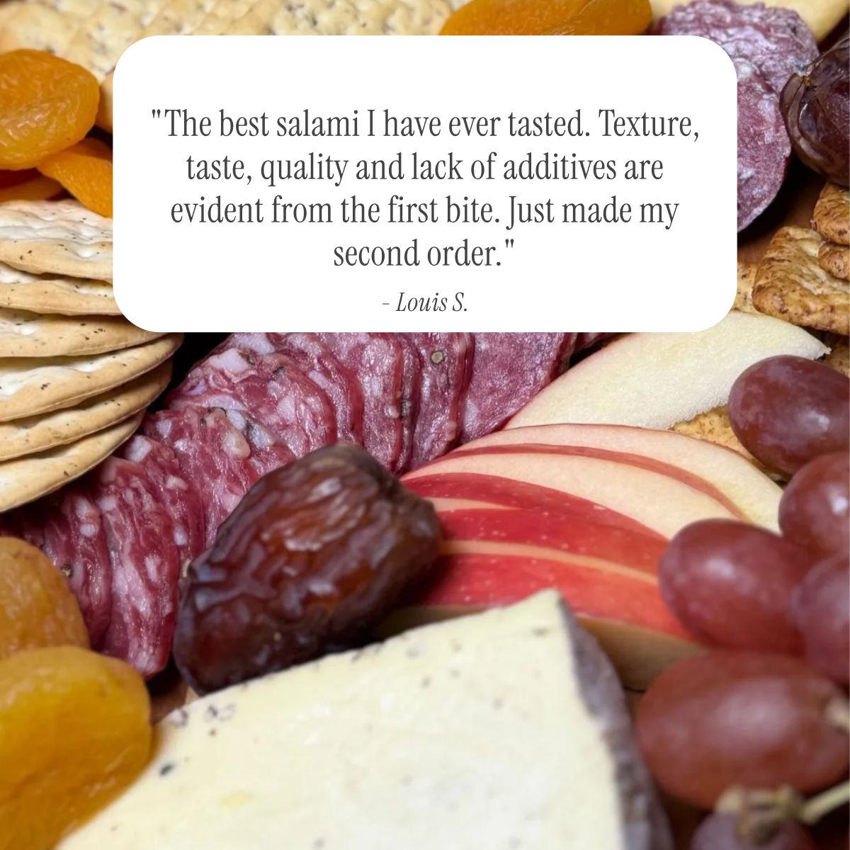Gastros Craft Meats Red Wine & Garlic flavored product image showing the packaging with red wine and garlic ingredients.