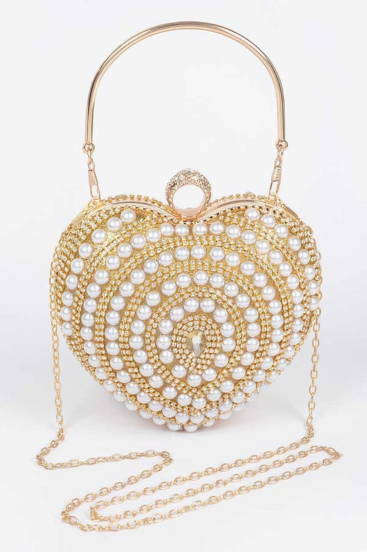 Women’s Montmartre handbag by BYMANYC New York, stylish and chic bag from the new Paris collection, shown with a natural view.