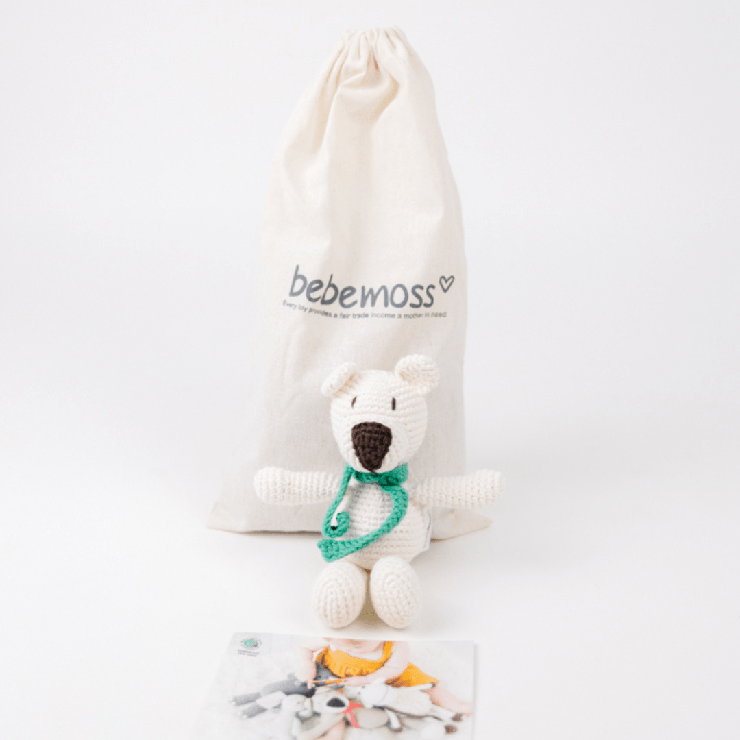 Atty the bear - cream mini