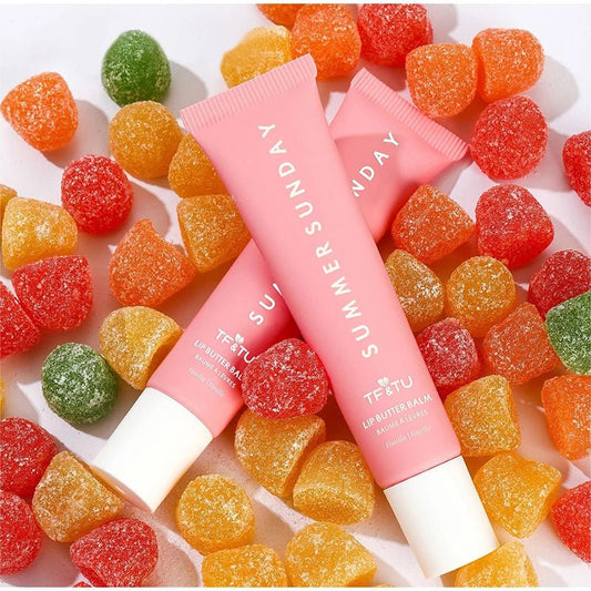 Summer Lip Moisturizing Lip Balm by BackupMyFilesNow.com, 15ml, showing smooth, nourishing lip balm in a sleek tube for daily lip care.