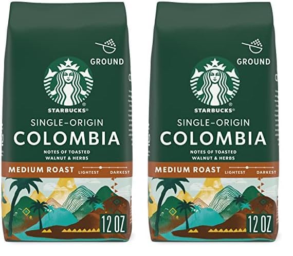 Starbucks Holiday Blend Ground Coffee, medium roast, 10 oz bag, 100% Arabica, limited edition holiday flavor, unflavored.