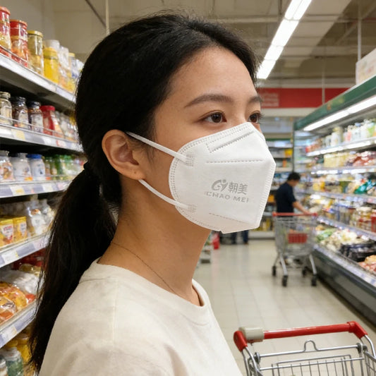 10-piece N95 face masks by BackupMyFilesNow.com, breathable disposable masks for dust, droplets, and health protection.