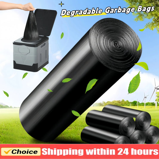 Portable car toilet bucket with 1-8 roll capacity, foldable design, ideal for outdoor camping, travel, and emergency use.