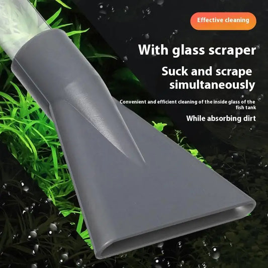 Complete aquarium water changing and sand cleaning equipment set by BackupMyFilesNow.com, includes tools for efficient aquarium maintenance.