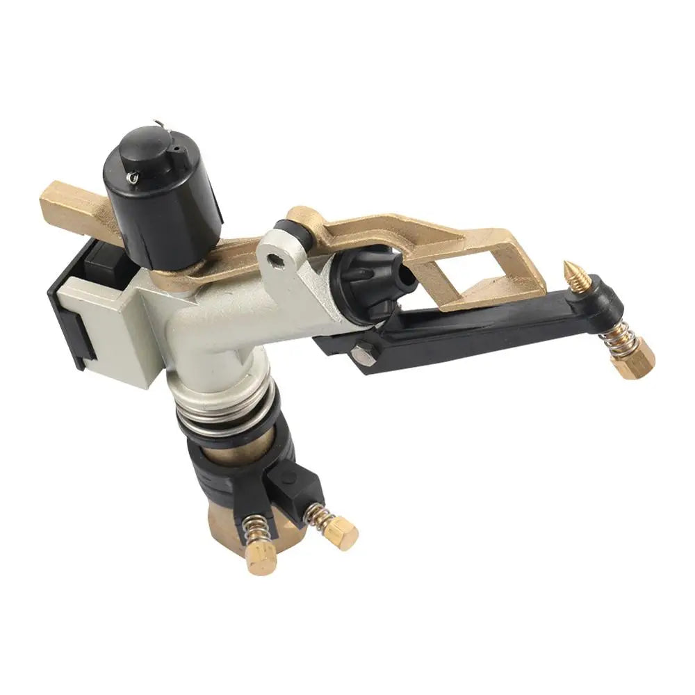 G1" Female Thread Rocker Impact Sprinkler Gun for garden and farm irrigation, large spray range, watering and rain irrigation.