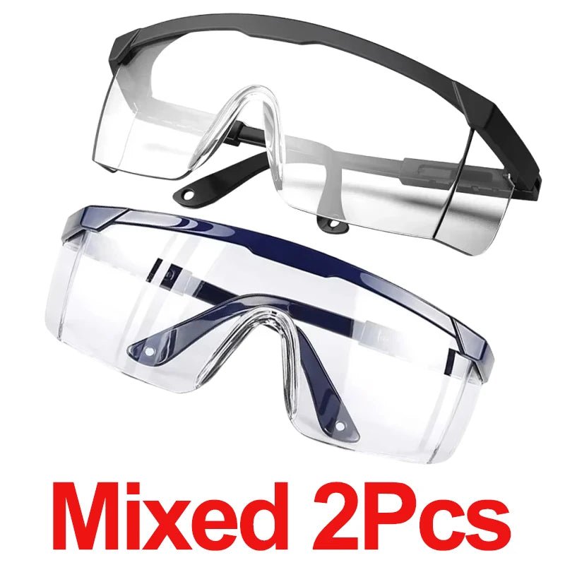BACKUPMYFILESNOW.COM® anti-splash protection goggles for work safety, lab use, industrial dust protection, and cycling.