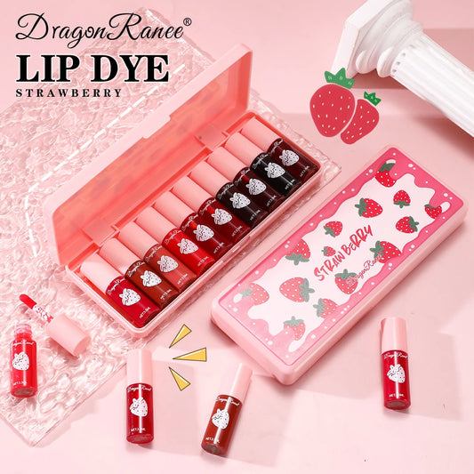 10-pack of BackupMyFilesNow water stain lipsticks featuring lightweight, long-lasting color and non-fading lip lotion in vibrant shades.