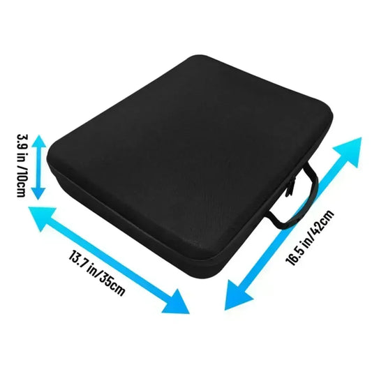 Hard waterproof carrying case for StarLink Mini Kit and power tool accessories, designed for travel and storage by BACKUPMYFILESNOW.COM®