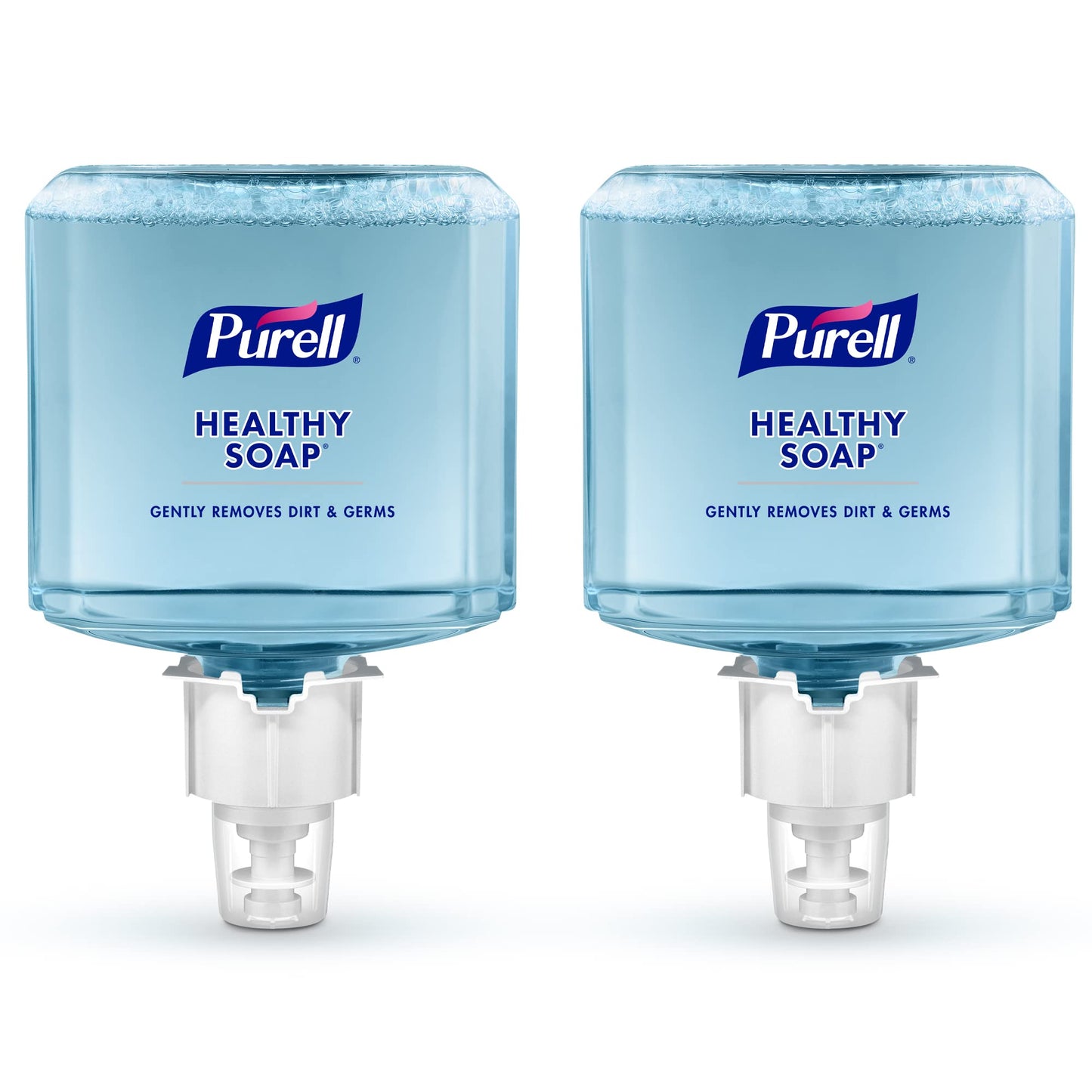 Pack of two PURELL Healthy Soap Foam refills with fresh scent, 1200 mL each, for PURELL ES4 manual soap dispensers.