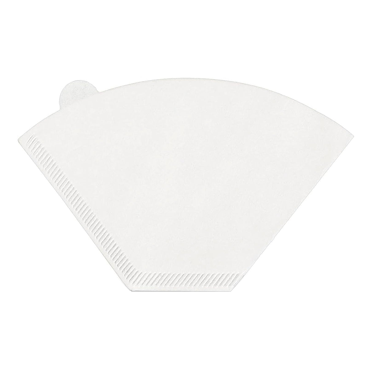 White #4 coffee filters, cone-shaped paper filters for 12-cup brewers, 200 disposable large coffee filters.