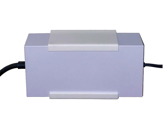 Gen 3 wall mount for Starlink router power supply, made in USA, by BACKUPMYFILESNOW.COM, securely attaching the device to the wall.