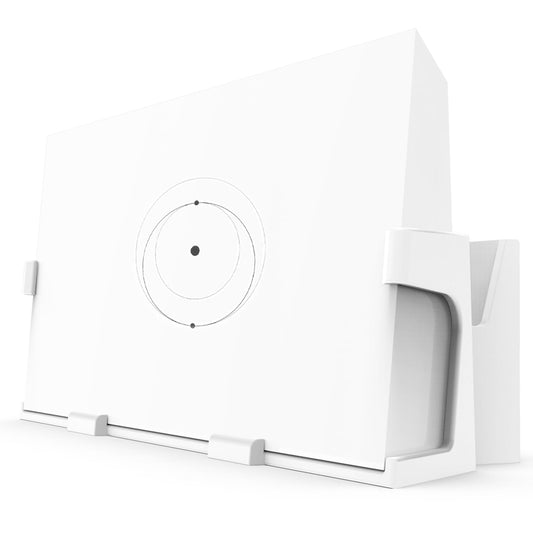 Starlink Gen 3 router wall mount with cable wrap bracket for a clean, organized WiFi mesh setup.