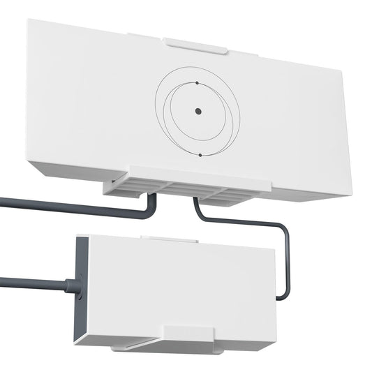 WOFOLiFE wall mount bracket for Starlink Gen 3 V3 router and power supply with cable ties, easy to install, space-saving, stable design.