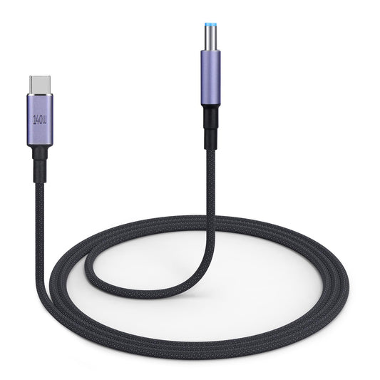YEAOI 6 ft power cable for Starlink Mini USB-C to DC PD, 140W fast charging cord, compatible with Starlink internet devices.