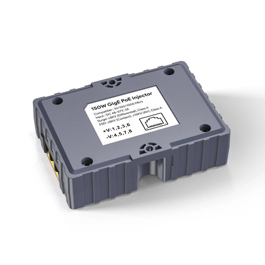 EDUP PW9603 Starlink 150W GigE PoE injector with lightning protection and surge safety for Starlink V2/Gen3 network.