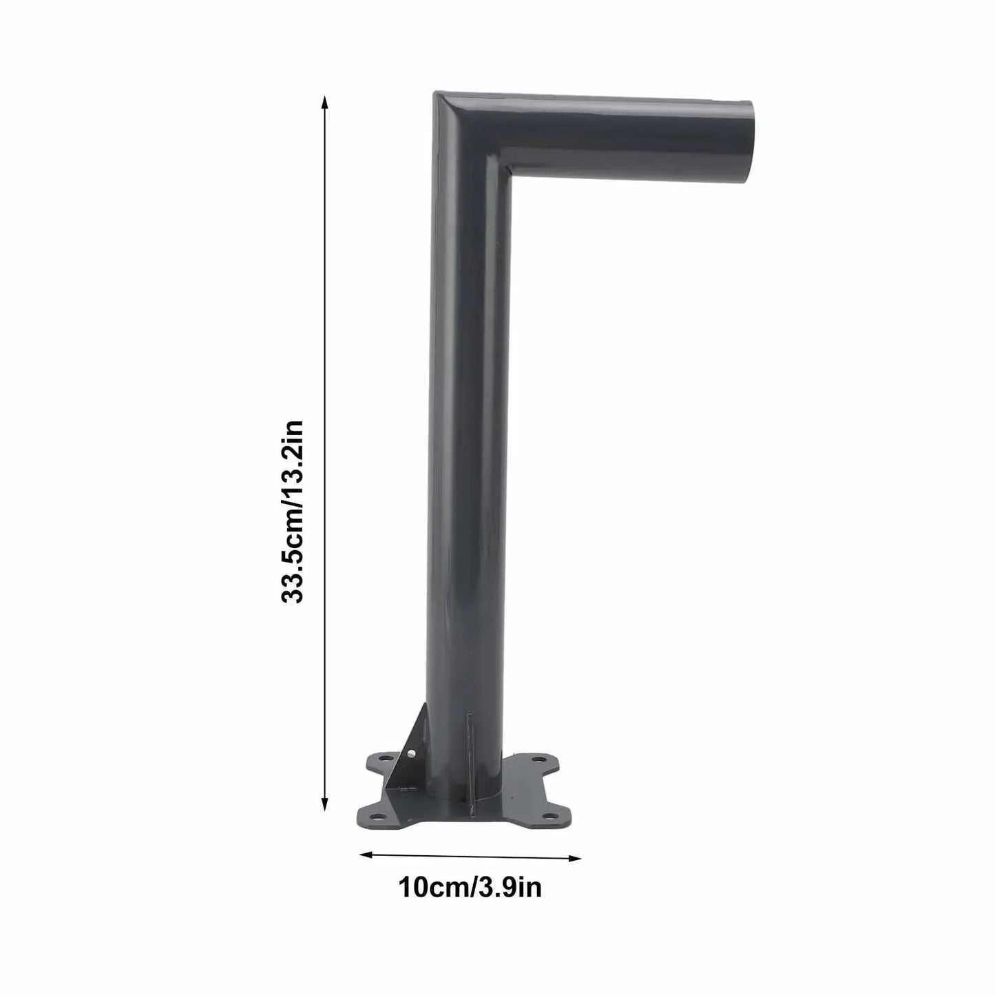 Heavy-duty aluminum alloy mounting kit for Starlink internet dish, suitable for roof or wall installation, by BACKUPMYFILESNOW.COM®.