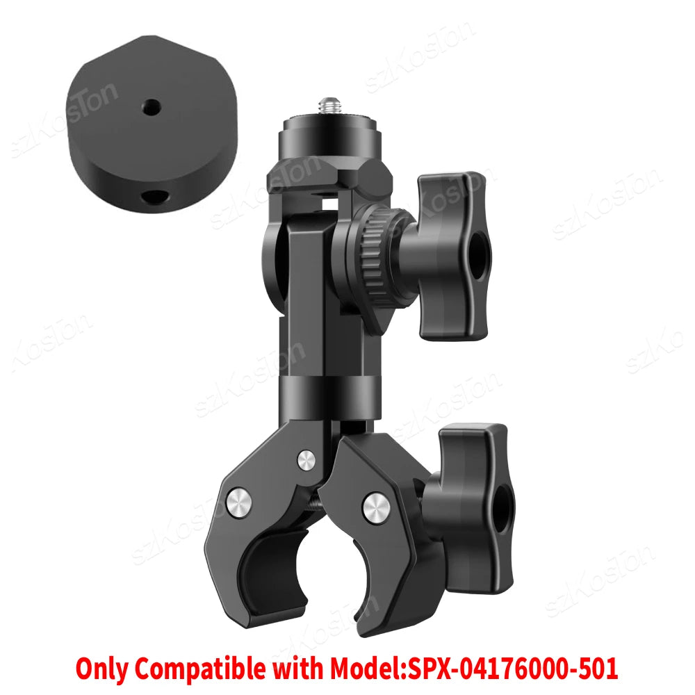 BackupMyFilesNow® adjustable pole clamp adapter for Starlink Mini SPX-04176000-501, suitable for RV, yacht, and camper mounting.