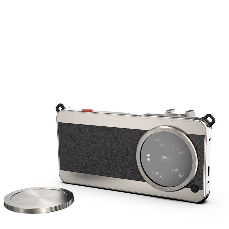 Metal Xiaomi Camera Case Retro Classic Photography Phone Case