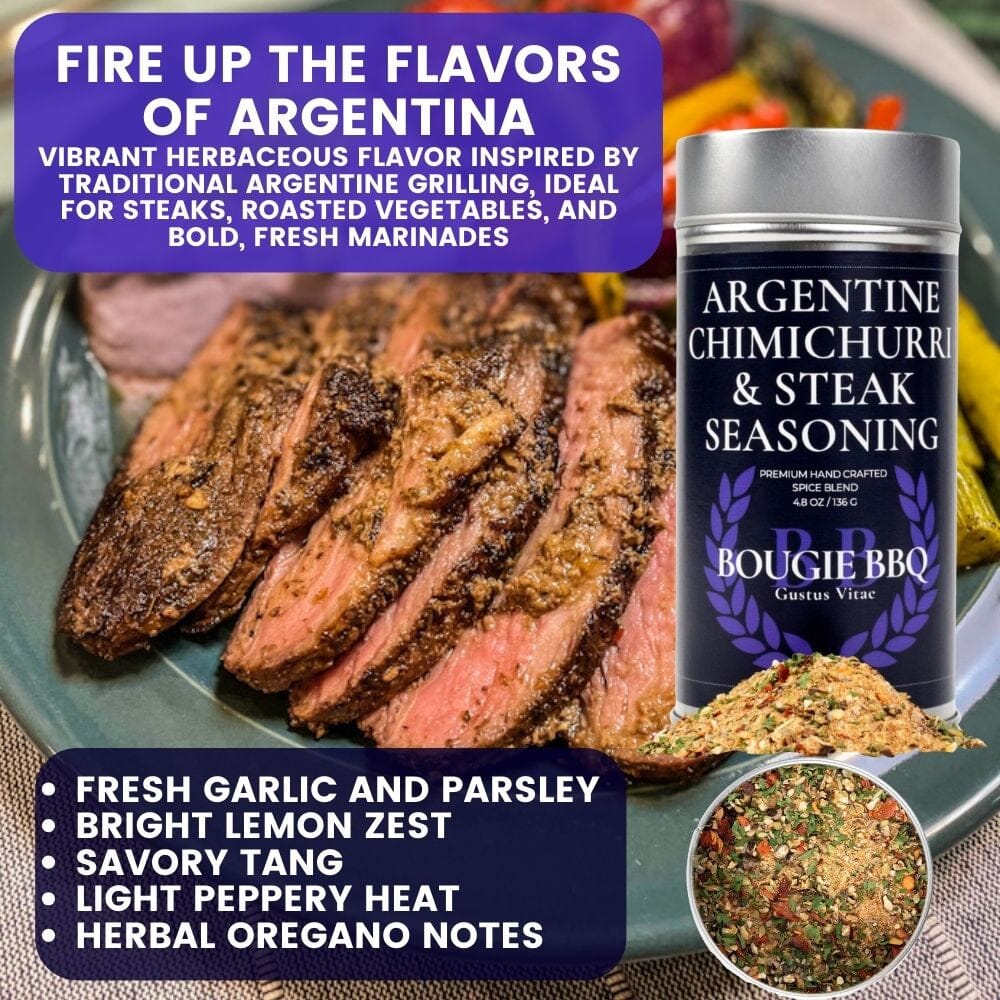 Set of 6 XL Gustus Vitae steak and beef seasoning tins in a collections and gift set.
