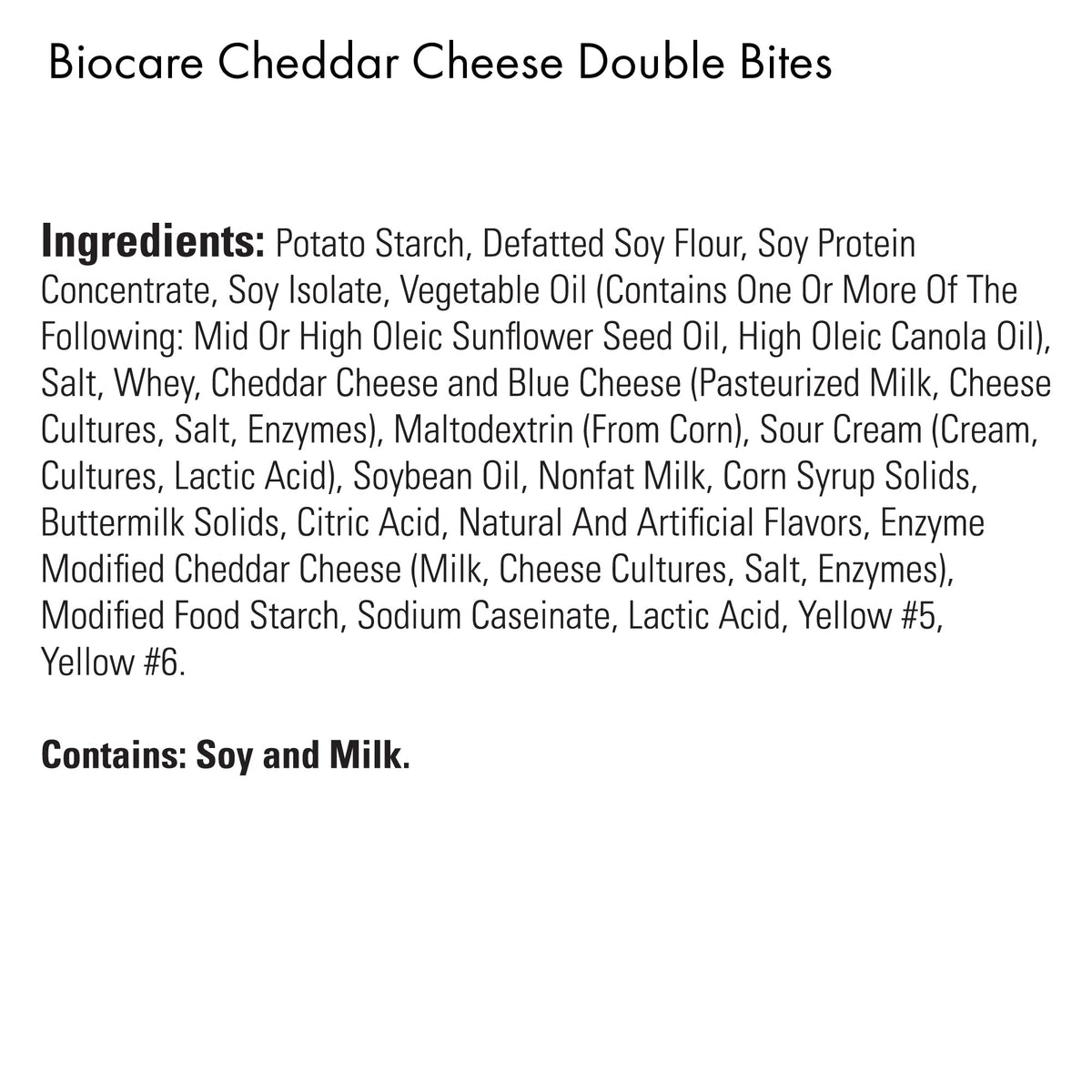 Biocare High Protein Cheddar Cheese Double Bites, close-up of bite-sized cheesy snacks with a golden exterior.