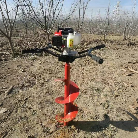 Changsha Zhenpian Well Digging Machine with ground hole earth auger drill for digging and soil drilling.