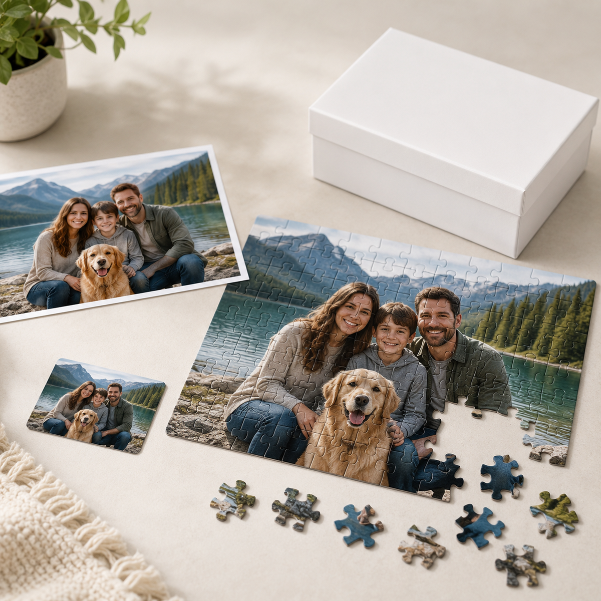 Custom Photo Puzzle – Personalized Jigsaw Puzzle from Your Picture