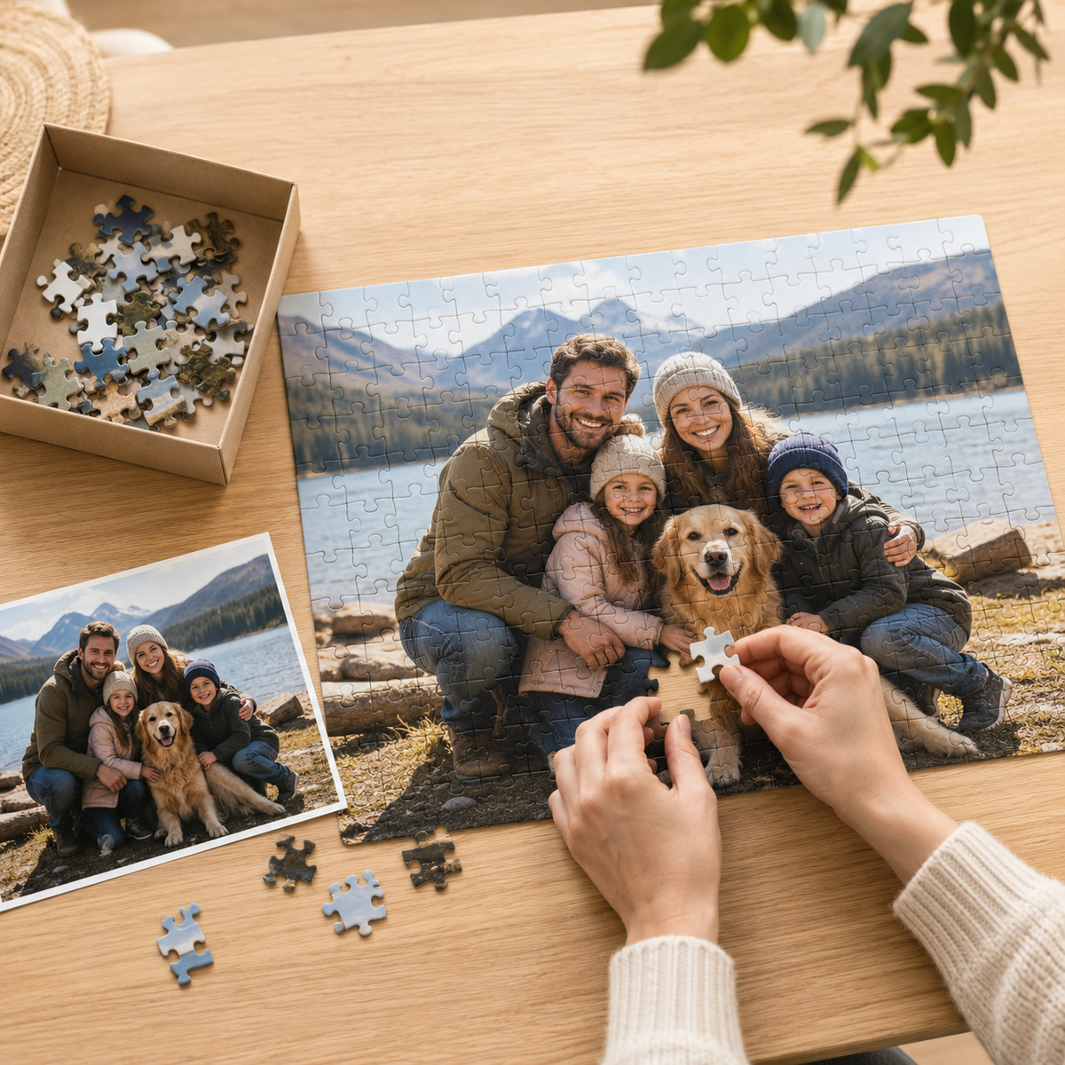 Custom Photo Puzzle – Personalized Jigsaw Puzzle from Your Picture