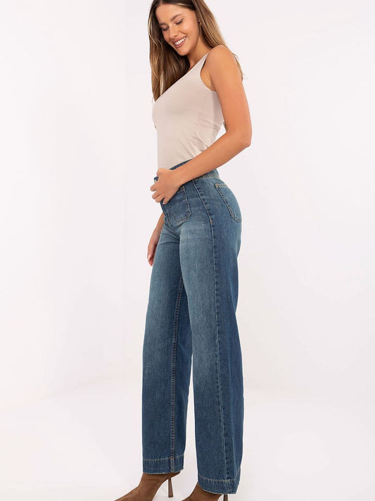Sublevel jeans model 218204, casual pants or trousers, featuring classic denim fabric and a modern fit, shown in the image.