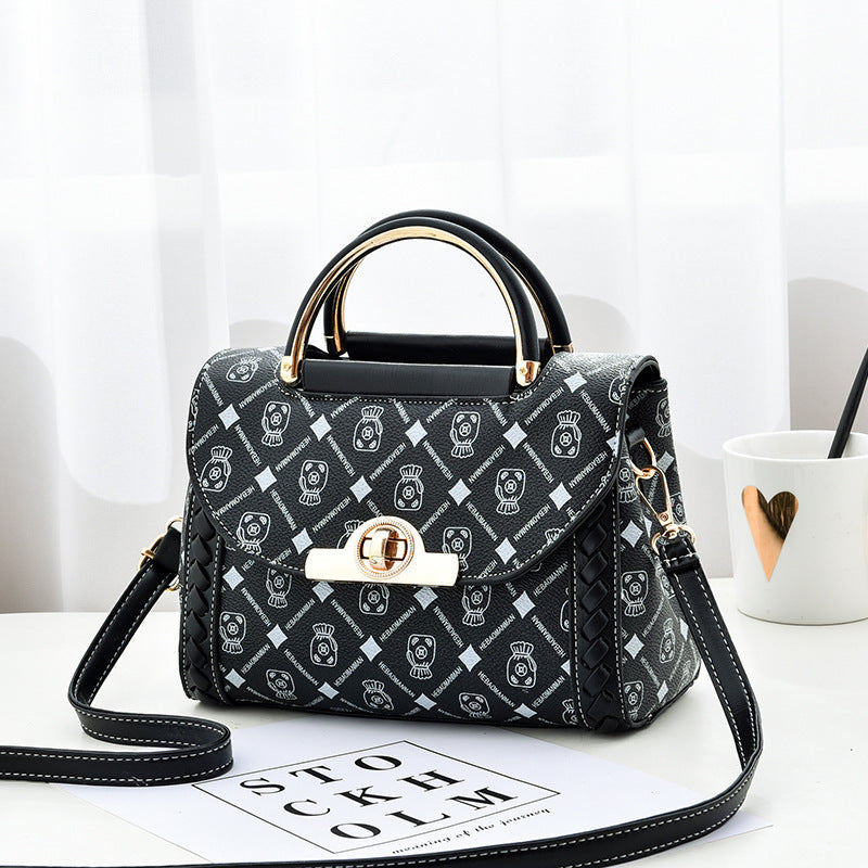 Black women's versatile tote bag by BACKUPMYFILESNOW® with sturdy handles and spacious interior for everyday use.