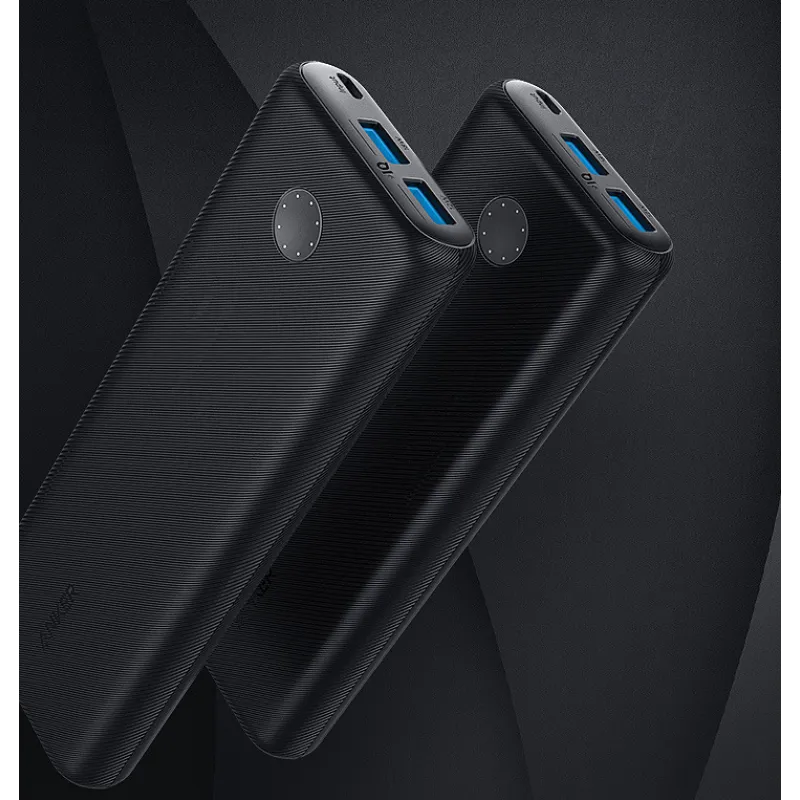 High-Capacity Dual-Charging Power Bank