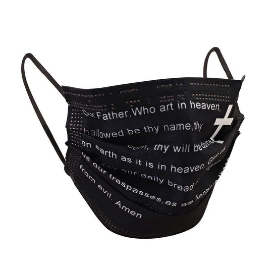 Pack of 10 3-ply disposable prayer face masks from DailySale, breathable PPE for everyday protection.