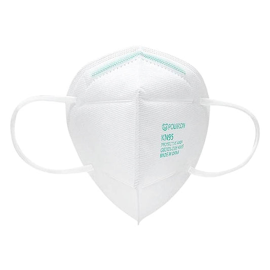 Pack of 30 Powecom KN95 face masks from DailySale, protective PPE masks with ear loops, designed for respiratory protection.