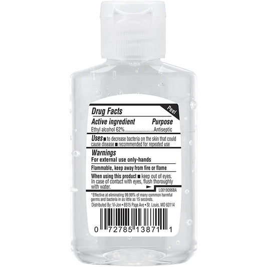 Two bottles of Germ-X Fresh Citrus Hand Sanitizer from DailySale, with face masks and PPE in the background.