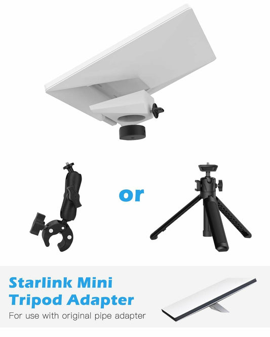 SOOQOO Criticy Starlink Mini adjustable magnetic roof mount for home networking, shown on a roof with the product installed.