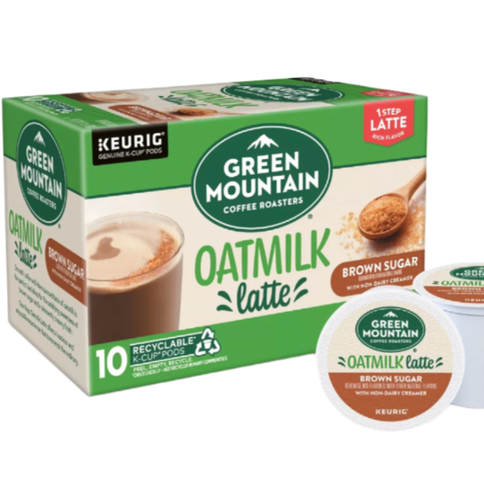 Green Mountain Brown Sugar Oatmilk Latte K-cups