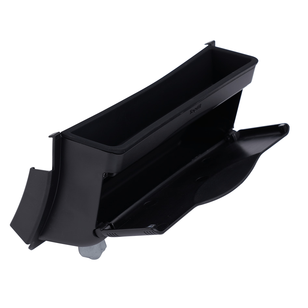 Tesla Model Y driver mini glove box storage box by Tesery, compact and organized for convenient cabin storage.