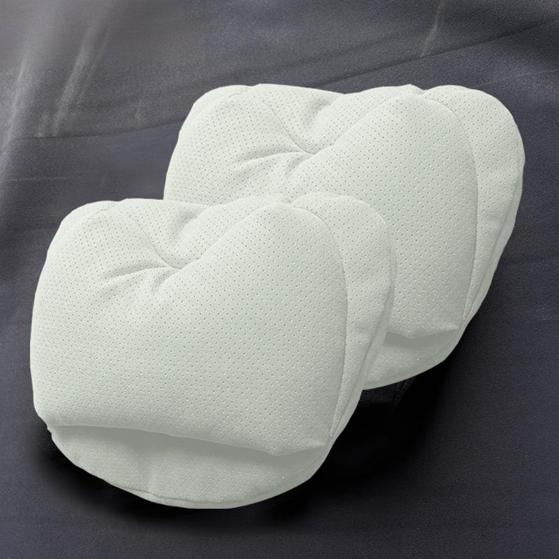 Dual-layer pressure relief headrest for Tesla Model 3 by Tesery, designed for enhanced comfort and support in vehicle seats.
