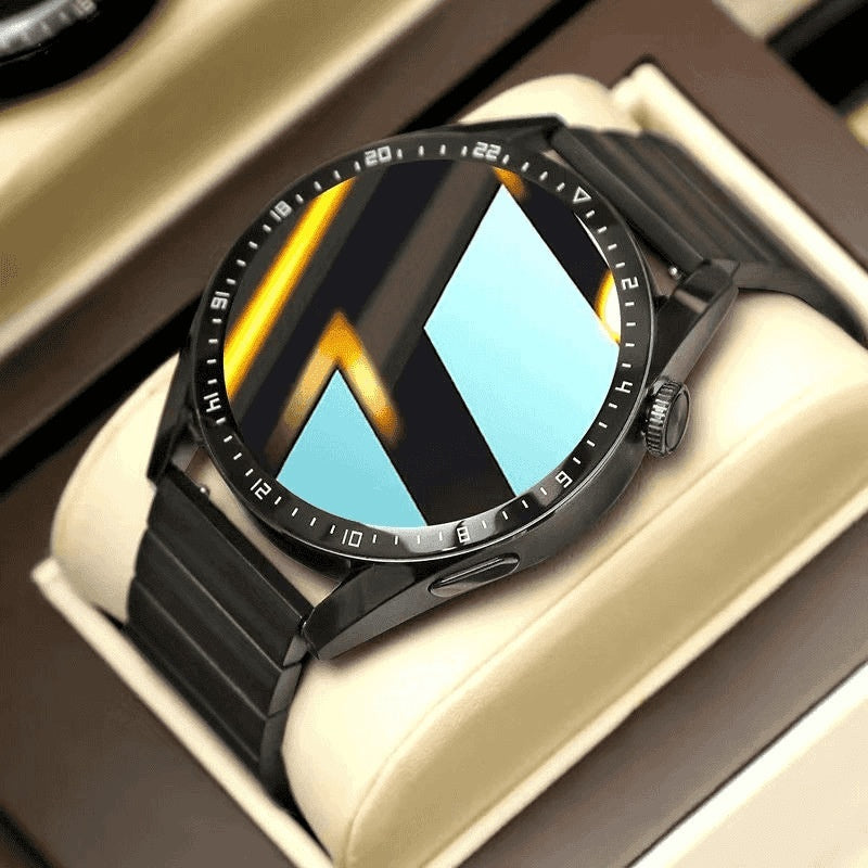 High-end GT8 Bluetooth calling smartwatch in a sleek design with a clear digital display