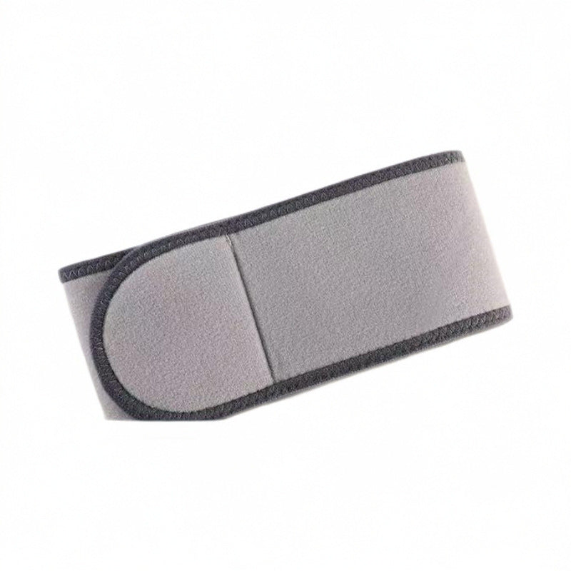 Waist belt for fat-shredding machines by My Store, black adjustable fitness support belt