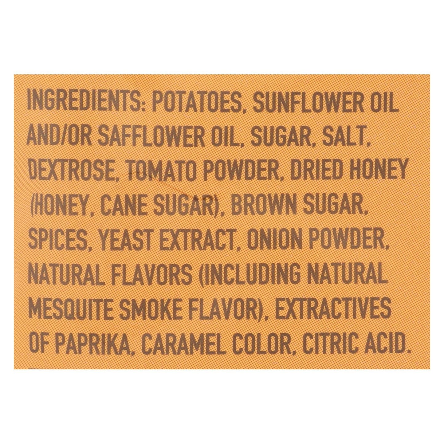 Boulder Canyon Honey BBQ Chips in 12-pack, 6.5 oz bags, crispy snack with honey BBQ flavor from Everyday Supply Co.