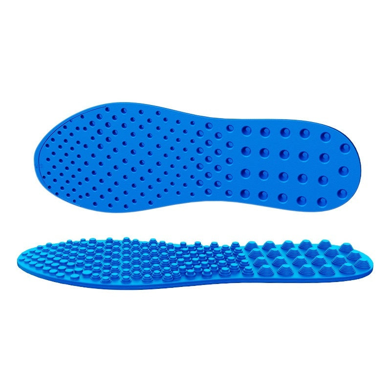 Men's And Women's Shock-absorbing Soft Elastic Shock-absorbing Deodorant And Breathable Not Tired Foot Insole