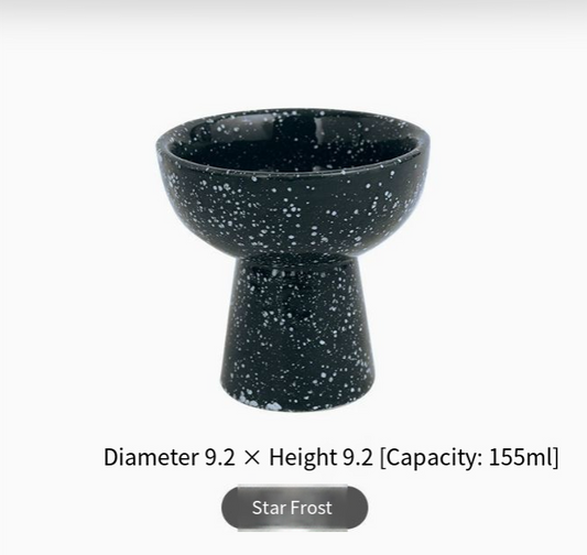 Japanese-style ceramic tall bowl for snacks with a sleek, minimalist design, ideal for serving small portions or appetizers.